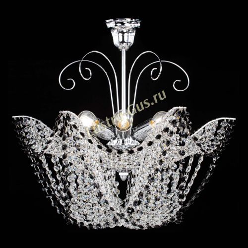 Люстра Орхидея №3 черная в Кирове Гусь Хрустальный