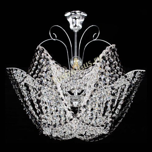 Люстра Орхидея №3 черная в Кирове Гусь Хрустальный