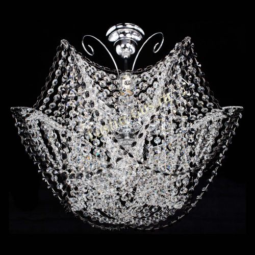 Люстра Орхидея №3 черная в Кирове Гусь Хрустальный