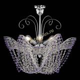 Люстра Орхидея №3 фиолетовая в Кирове