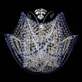 Люстра Орхидея №3 синяя в Кирове