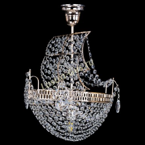 Люстра Парусник №1 в Кирове Гусь Хрустальный