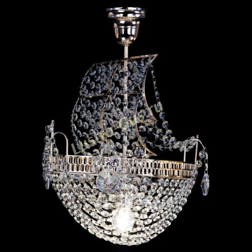 Люстра Парусник №1 в Кирове Гусь Хрустальный