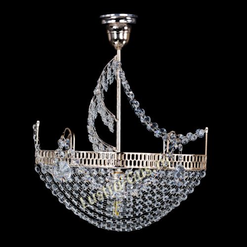 Люстра Парусник №1 в Кирове Гусь Хрустальный