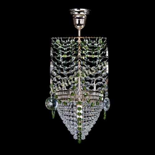 Люстра Парусник №1 зеленый в Кирове Гусь Хрустальный