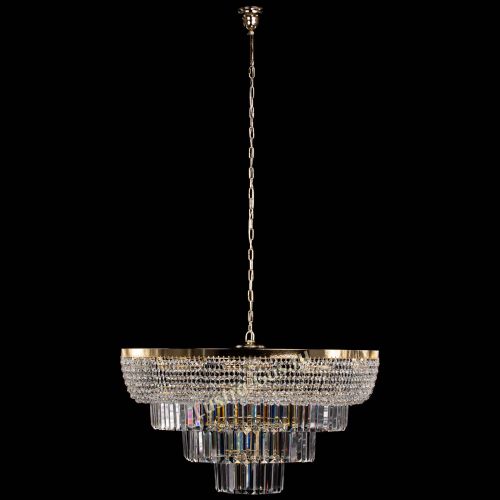 Люстра Сигма №10 с подвесом в Кирове Гусь Хрустальный