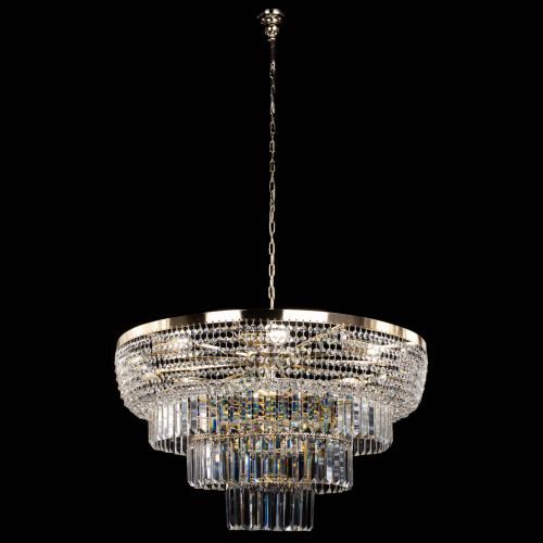 Люстра Сигма №10 с подвесом в Кирове Гусь Хрустальный