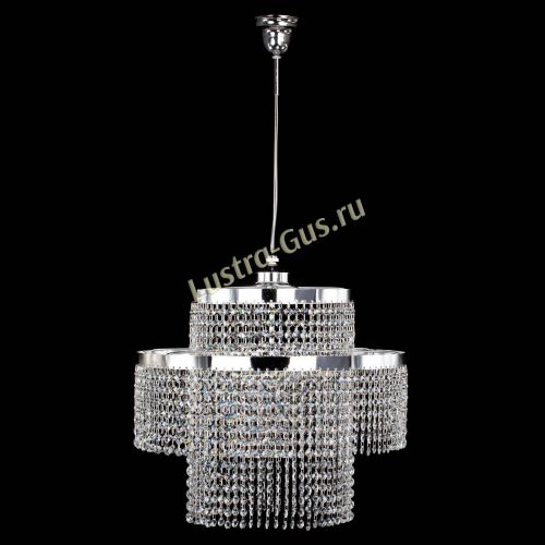 Люстра Сигма №3 3-х ярусная в Кирове Гусь Хрустальный