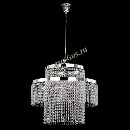 Люстра Сигма №3 3-х ярусная в Кирове Гусь Хрустальный