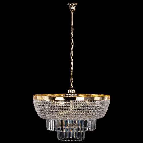 Люстра Сигма №6 с подвесом в Кирове Гусь Хрустальный