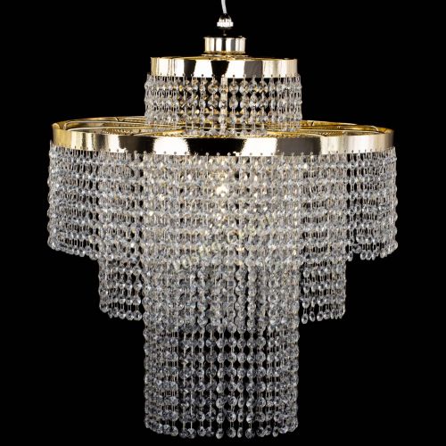 Люстра Сигма капель №3 в Кирове Гусь Хрустальный