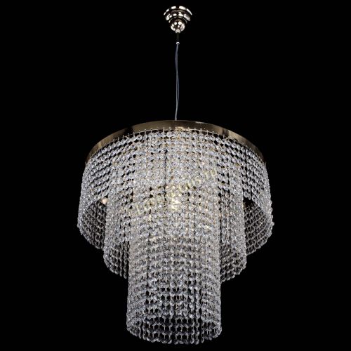 Люстра Сигма капель №3 в Кирове Гусь Хрустальный