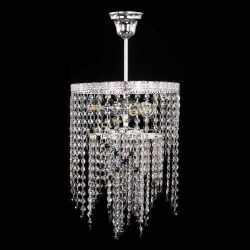 Люстра Токката Капель №3 черная в Кирове Гусь Хрустальный