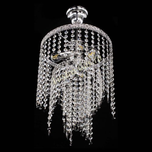 Люстра Токката Капель №3 черная в Кирове Гусь Хрустальный