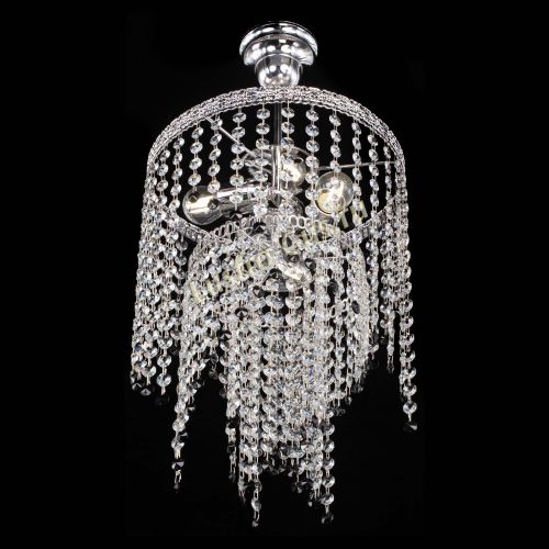 Люстра Токката Капель №3 черная в Кирове Гусь Хрустальный