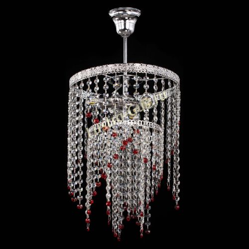Люстра Токката Капель №3 красная в Кирове Гусь Хрустальный