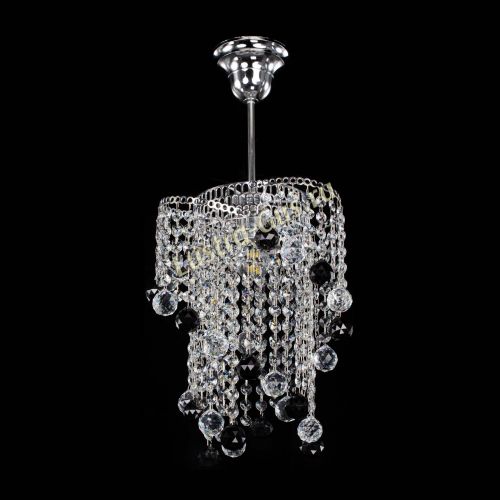 Люстра Вектор №4 черная в Кирове Гусь Хрустальный