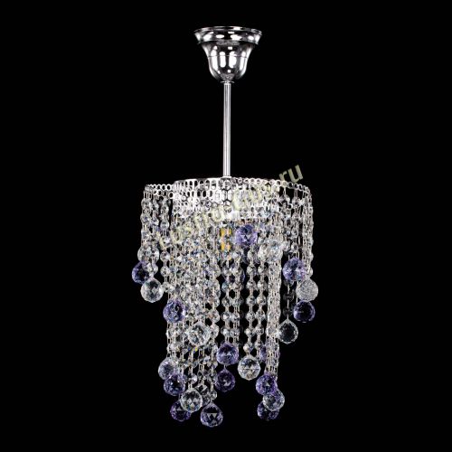 Люстра Вектор №4 фиолетовая в Кирове Гусь Хрустальный