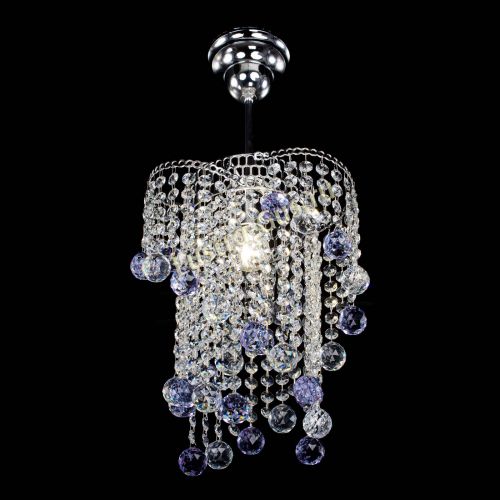 Люстра Вектор №4 фиолетовая в Кирове Гусь Хрустальный