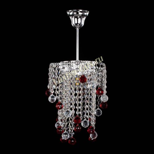 Люстра Вектор № 4 красная в Кирове Гусь Хрустальный