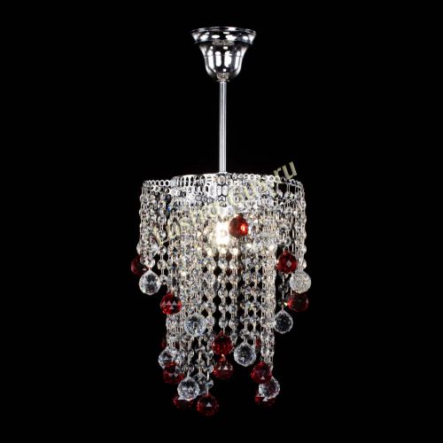 Люстра Вектор № 4 красная в Кирове Гусь Хрустальный
