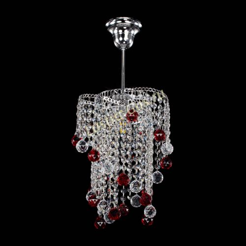 Люстра Вектор № 4 красная в Кирове Гусь Хрустальный
