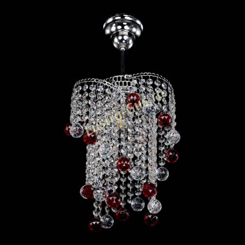 Люстра Вектор № 4 красная в Кирове Гусь Хрустальный