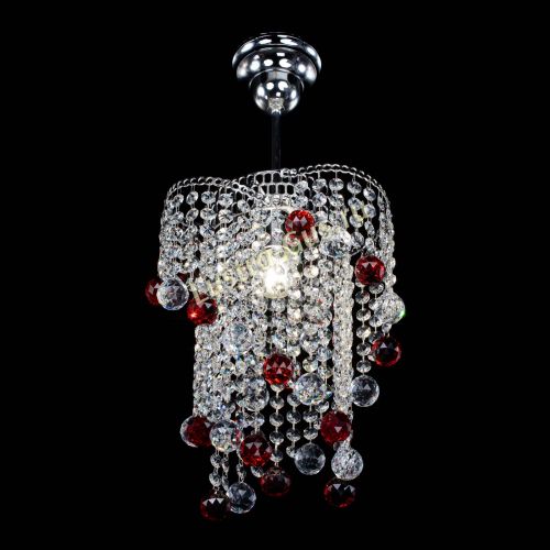 Люстра Вектор № 4 красная в Кирове Гусь Хрустальный