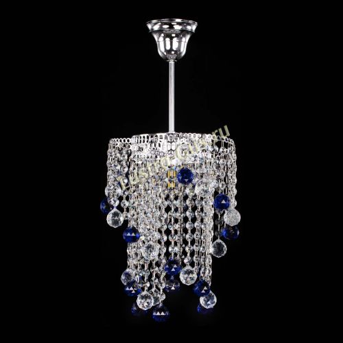 Люстра Вектор №4 синяя в Кирове Гусь Хрустальный
