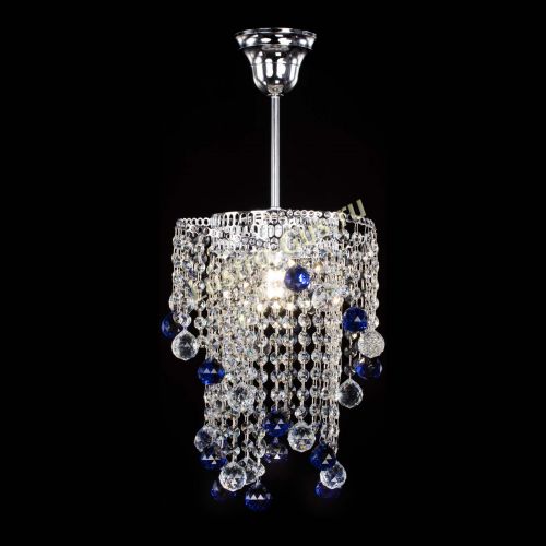 Люстра Вектор №4 синяя в Кирове Гусь Хрустальный