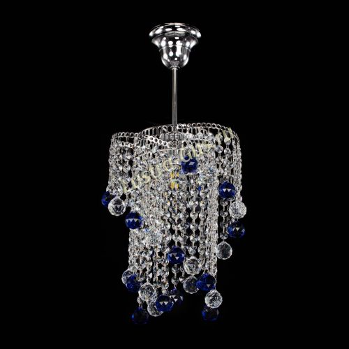 Люстра Вектор №4 синяя в Кирове Гусь Хрустальный