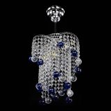 Люстра Вектор №4 синяя в Кирове