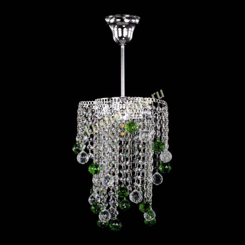 Люстра Вектор №4 зеленая в Кирове Гусь Хрустальный