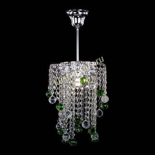 Люстра Вектор №4 зеленая в Кирове Гусь Хрустальный