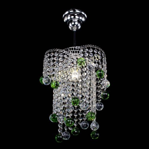 Люстра Вектор №4 зеленая в Кирове Гусь Хрустальный