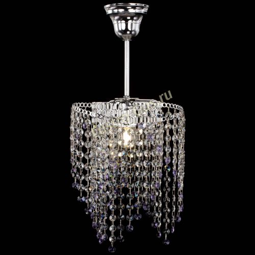 Люстра Вектор №5 фиолетовая в Кирове Гусь Хрустальный