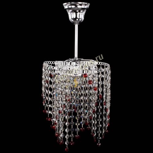 Люстра Вектор №5 красная в Кирове Гусь Хрустальный
