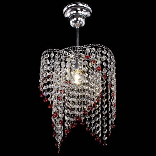 Люстра Вектор №5 красная в Кирове Гусь Хрустальный