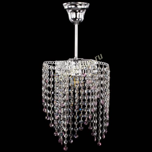 Люстра Вектор №5 розовая в Кирове Гусь Хрустальный