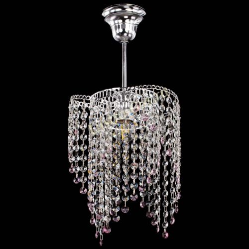 Люстра Вектор №5 розовая в Кирове Гусь Хрустальный