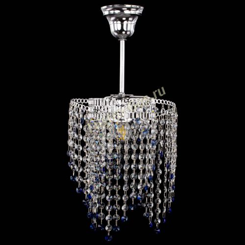 Люстра Вектор №5 синяя в Кирове Гусь Хрустальный