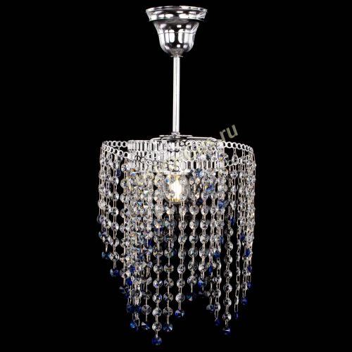 Люстра Вектор №5 синяя в Кирове Гусь Хрустальный