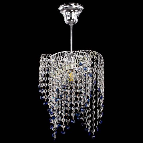 Люстра Вектор №5 синяя в Кирове Гусь Хрустальный