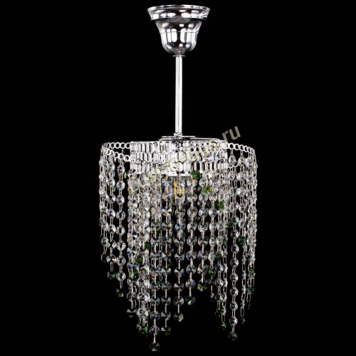 Люстра Вектор №5 зеленая в Кирове Гусь Хрустальный