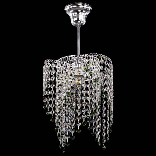 Люстра Вектор №5 зеленая в Кирове Гусь Хрустальный