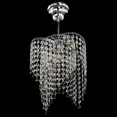 Люстра Вектор №5 зеленая в Кирове Гусь Хрустальный