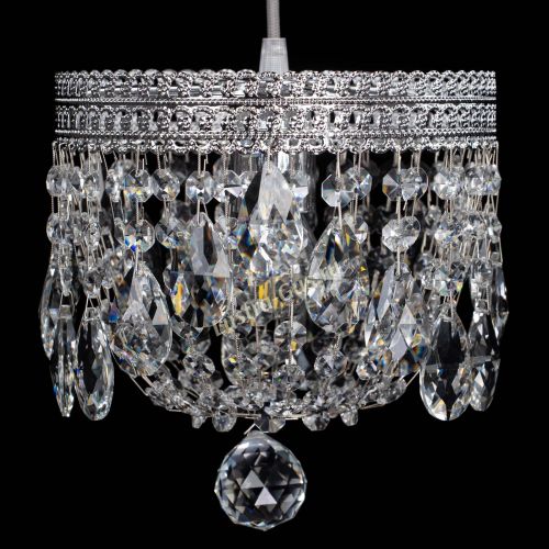 Люстра Венеция №1 журавлик на тросе в Кирове Гусь Хрустальный