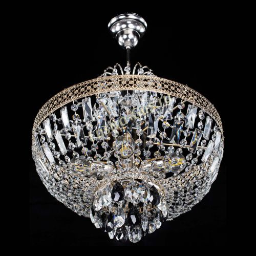 Люстра Венеция Астра №5 черная в Кирове Гусь Хрустальный