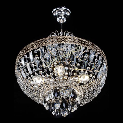 Люстра Венеция Астра №5 черная в Кирове Гусь Хрустальный