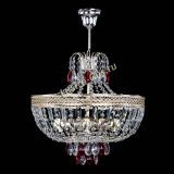 Люстра Венеция Астра №5 красная в Кирове